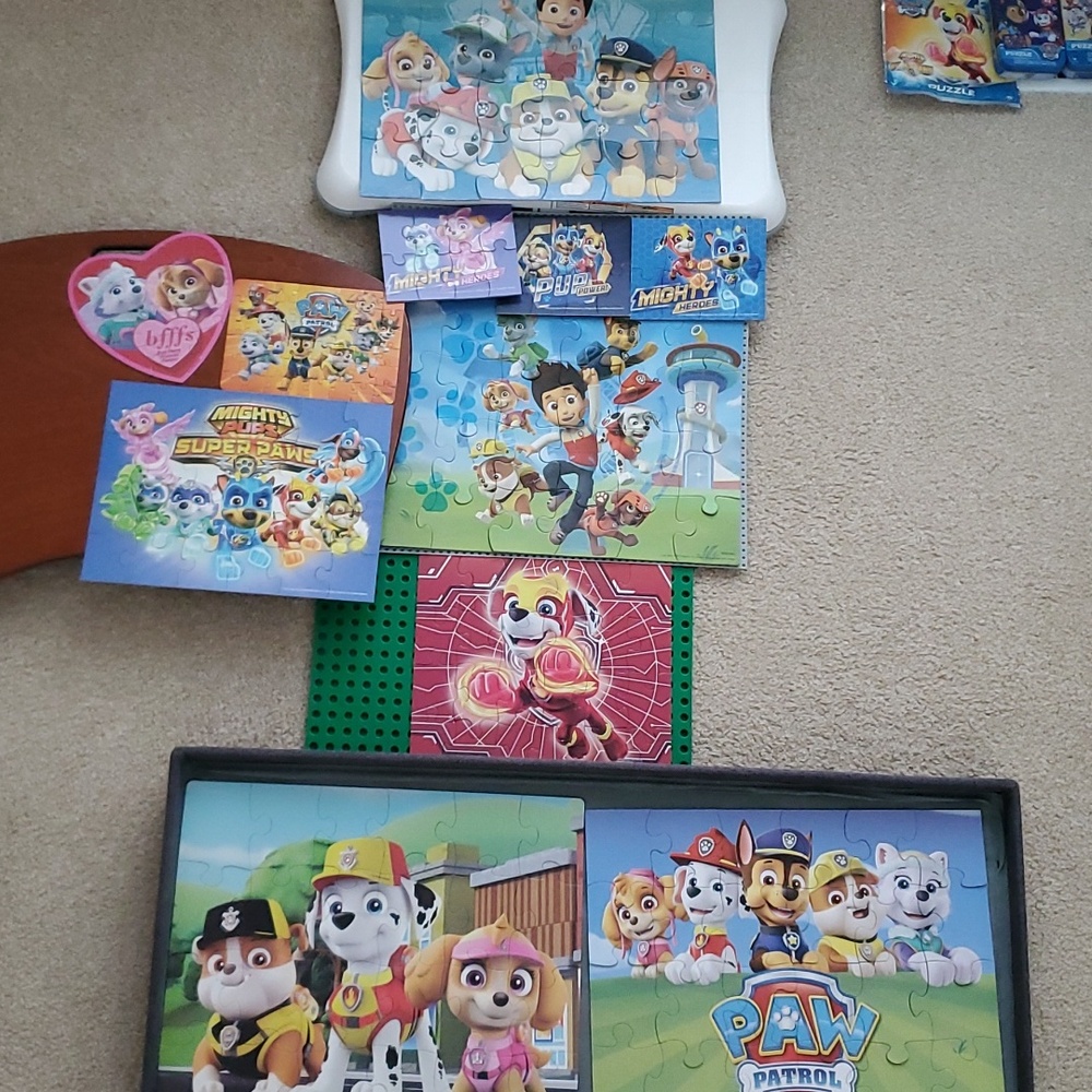 Paw Patrol bundle - 14 Paw Patrol puzzles